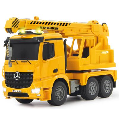 JAMARA RC Heavy-Duty Crane Mercedes-Benz Arocs 1:20 Yellow
