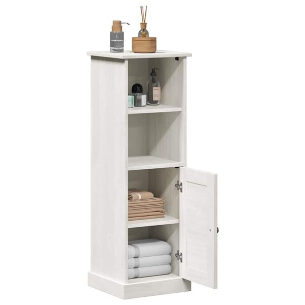 vidaXL Bathroom Cabinet VIGO White and Antique White 37 x 34 x 110 cm