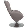 vidaXL Egg Chair Taupe 63 x 73 x 90 cm Fabric