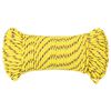 vidaXL Boat Rope Yellow 3 mm 50 m Polypropylene