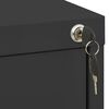 vidaXL Filing Cabinet Anthracite 46x62x72.5 cm Steel