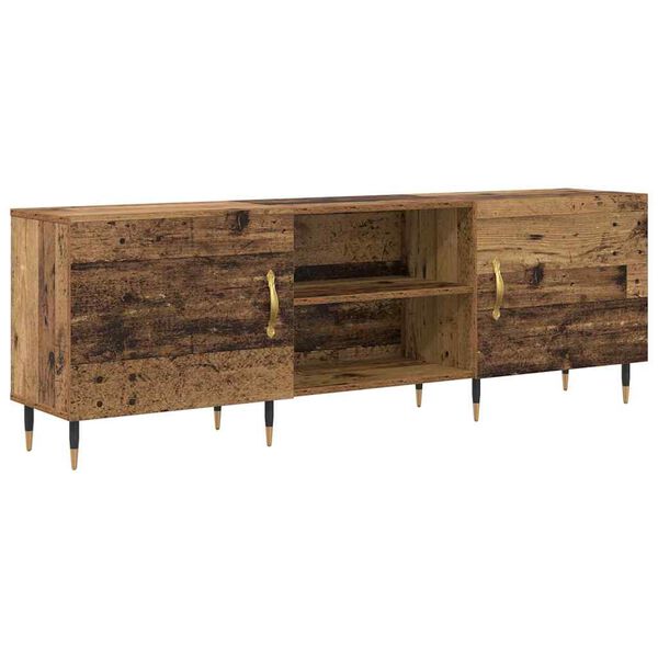 vidaXL TV Cabinet Old wood 150 x 30 x 50 cm Engineered wood