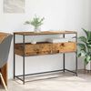 vidaXL Console Table Old Wood 100 x 40 x 75 cm Engineered Wood
