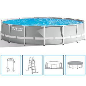 Intex Prism Frame Swimming Pool Set 457x107 cm 26724GN