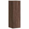 vidaXL Plant Stand Brown Oak 33x33x100 cm Engineered Wood