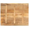 vidaXL Table Top 100x80x3.8 cm Rectangular Solid Wood Mango
