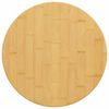 vidaXL Table Top &Oslash;50x4 cm Bamboo