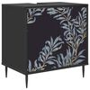 vidaXL Bathroom Cabinet DOKKUM Black Oak 60 x 40 x 61 cm