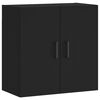 vidaXL Wall Cabinet Black 60x31x60 cm Engineered Wood