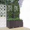 vidaXL Garden Black 80 x 40 x 136 cm