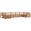 vidaXL Outdoor Sofa Set 7 pcs Natural