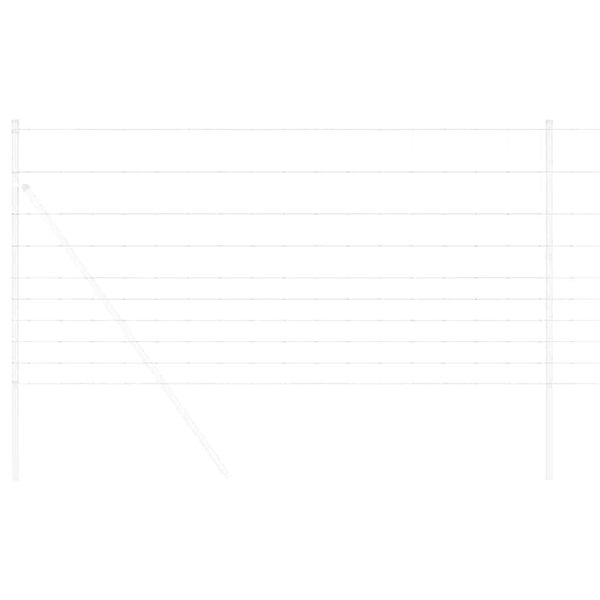 vidaXL Field Fence Silver 50 x 1.2 m Galvanised steel