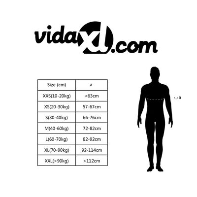 vidaXL Buoyancy Aid 100 N 70-90 kg