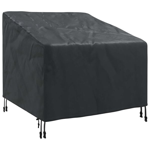 vidaXL Garden Chair Cover Black 90 x 90 x 50 / 75 cm 420D fabric