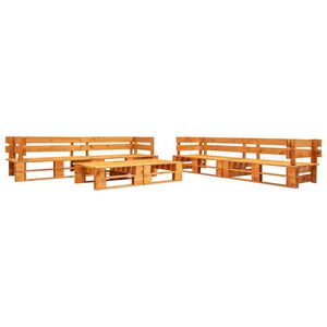 vidaXL Garden Lounge Set | Honey brown | Pinewood | Large | Durable