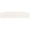 vidaXL Bed Drawers 2 pcs White Solid Wood Pine