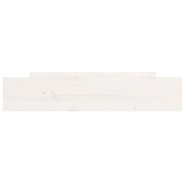 vidaXL Bed Drawers 2 pcs White Solid Wood Pine