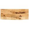 vidaXL Table Top 80x20x2,5 cm Live Edge Solid Wood Rough Mango