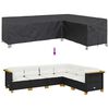 vidaXL Furniture Cover Black