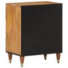 vidaXL Bedside Cabinet 50x33x62 cm Solid Wood Mango