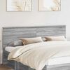 vidaXL Headboard Grey Sonoma 200 cm Engineered wood