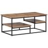 vidaXL Coffee Table 90x50x39 cm Solid Reclaimed Teak