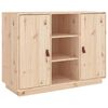 vidaXL Sideboard 100x40x75 cm Solid Wood Pine