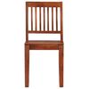 vidaXL Dining Chairs 2 pcs Solid Mango Wood