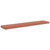 vidaXL Wall Shelf 4 pcs Red 120 x 23.5 x 4 cm Engineered Wood