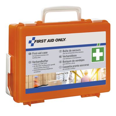 FIRST AID ONLY Company Emergency Set with Handle DIN 13157