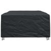 vidaXL Furniture Cover Plain Black 300 x 200 x 90 cm 420D