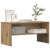 vidaXL TV Cabinet Artisan Oak 80x40x40 cm Engineered Wood