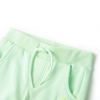 Kids' Sweatpants Bright Green 92
