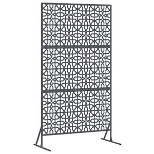 vidaXL Privacy Screen 100 x 50 x 180 cm Steel Anthracite