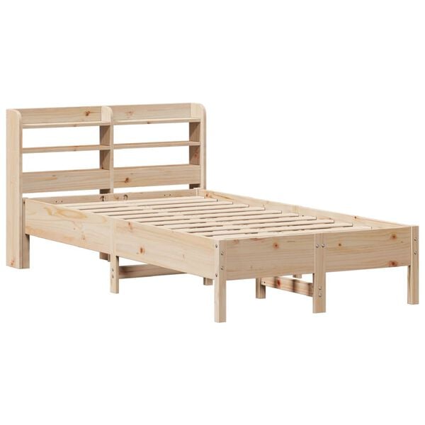 vidaXL Bed Frame without Mattress 90x200 cm Solid Wood Pine