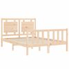 vidaXL Bed Frame without Mattress 140x190 cm Solid Wood Pine