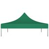 vidaXL Party Tent Roof 2x2 m Green 270 g/m²