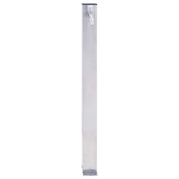 vidaXL Garden Water Column 80 cm Stainless Steel Square
