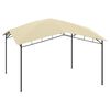 vidaXL Garden Gazebo 4x4x2.9 m Cream 180g/m&sup2;