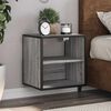 vidaXL Wall-mounted Bedside Cabinets 2 pcs Grey Sonoma 40x31x39.5 cm