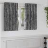 vidaXL Velvet Curtains with Curtains 2 pcs Grey 140 x 140 cm Velvet