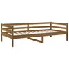 vidaXL Day Bed without Mattress Honey Brown 90x190cm Solid Wood Pine