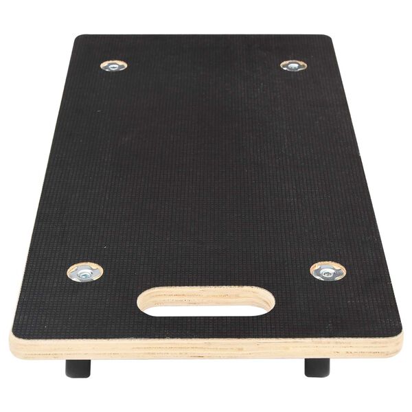 vidaXL Transport Trolley 6 pcs Grey Plywood