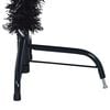 vidaXL Artificial Pre-lit Christmas Tree Black 150 cm PVC