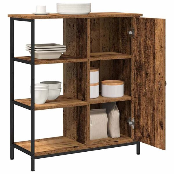 vidaXL Sideboard Old Wood 70 x 30 x 80 cm