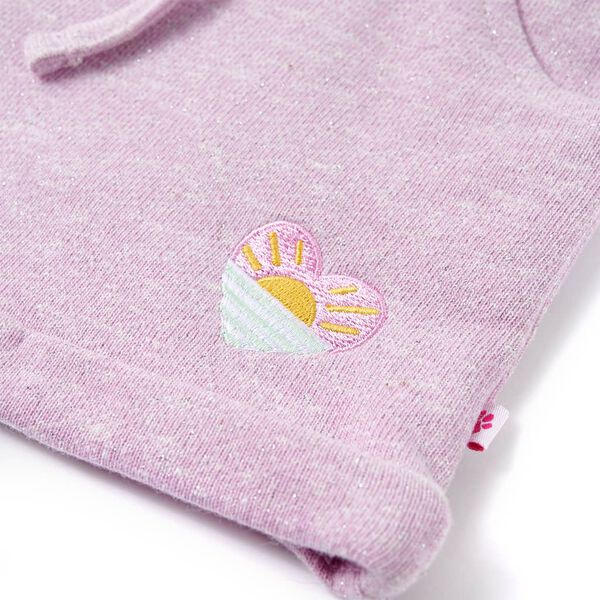 Kids' Shorts with Drawstring Mixed Lila 116