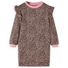 vidaXL Kids' Sweatshirt Dress Medium Pink 116