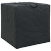vidaXL Outdoor Strorage Bag Black 80 x 80 x 60 cm 210D Oxford Fbric