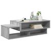 vidaXL Coffee Table Grey Sonoma 105 x 50 x 32.5 cm Engineered Wood