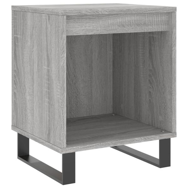 vidaXL Bedside Cabinets 2 pcs Grey Sonoma 40x35x50 cm Engineered Wood